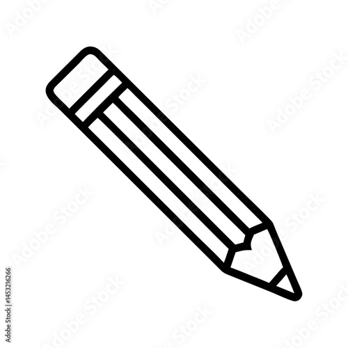 Pencil icons symbolize creativity and artistic expression. Essential for drawing, writing, and educational themes, these designs reflect the art of communication through simple tools.