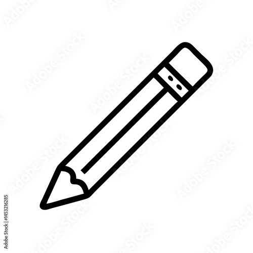 Pencil icons symbolize creativity and artistic expression. Essential for drawing, writing, and educational themes, these designs reflect the art of communication through simple tools.