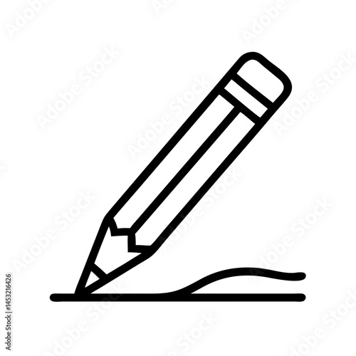 Pencil icons symbolize creativity and artistic expression. Essential for drawing, writing, and educational themes, these designs reflect the art of communication through simple tools.