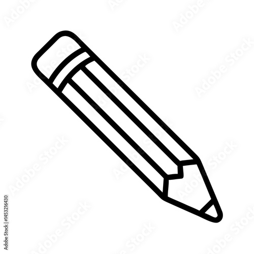Pencil icons symbolize creativity and artistic expression. Essential for drawing, writing, and educational themes, these designs reflect the art of communication through simple tools.