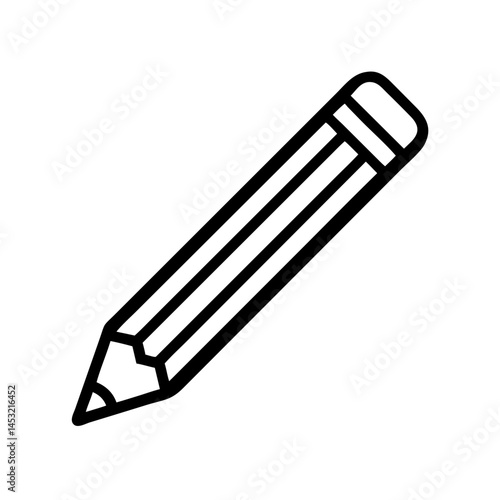 Pencil icons symbolize creativity and artistic expression. Essential for drawing, writing, and educational themes, these designs reflect the art of communication through simple tools.