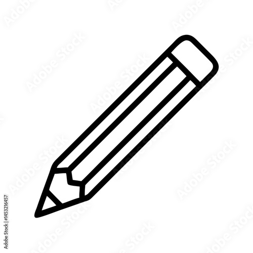 Pencil icons symbolize creativity and artistic expression. Essential for drawing, writing, and educational themes, these designs reflect the art of communication through simple tools.