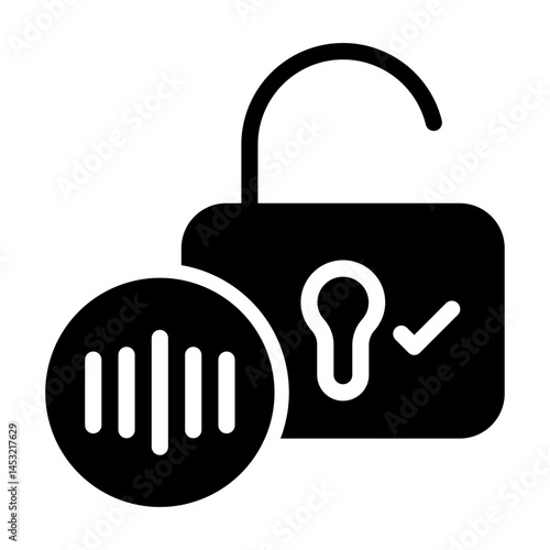 unlock Solid icon