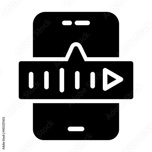 voice message Solid icon