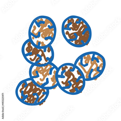 chia seed icon doodle illustration