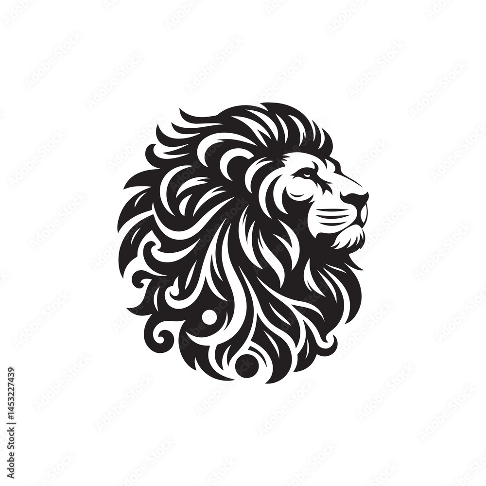 Obraz premium Lion Vector (1).eps