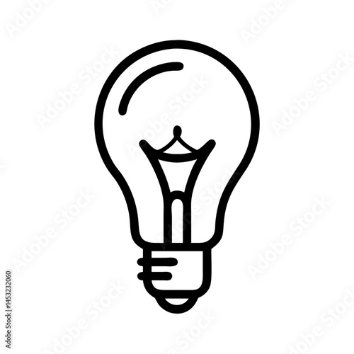 Icon of a Light Bulb