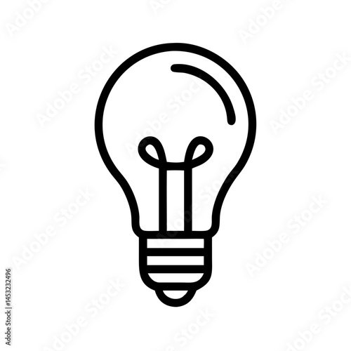 Icon of a Light Bulb