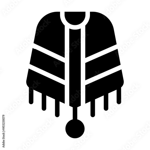 poncho Solid icon