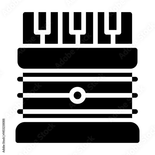 accordion Solid icon