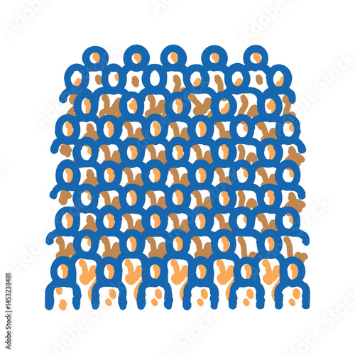 terracotta army icon doodle illustration