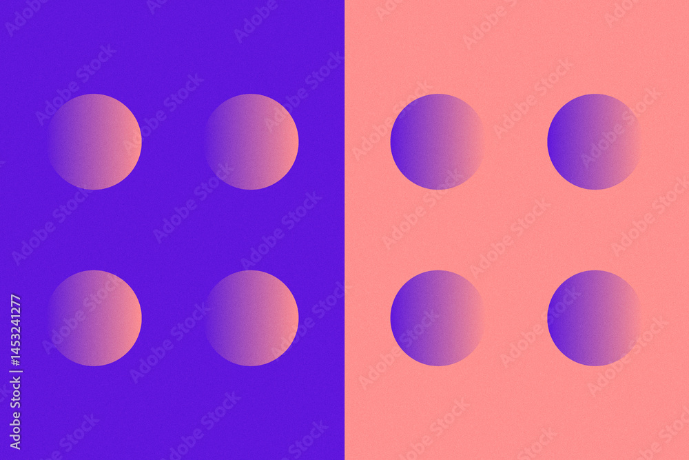 Wavy Curvy Circular and Circle Shapes and Designs Purple and Orange Colors Grainy Texture Modern Abstract Background Geometric Background Wavy Curvy Circular and Circle Shapes and Designs Purple and Orange Colors Grainy Texture Modern Abstract Background Geometric Background