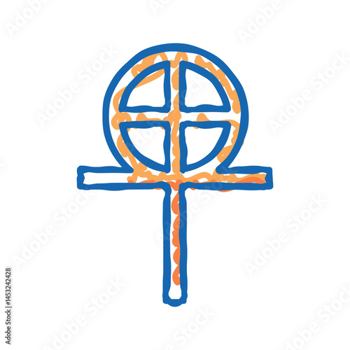 gnosticism religion icon doodle illustration
