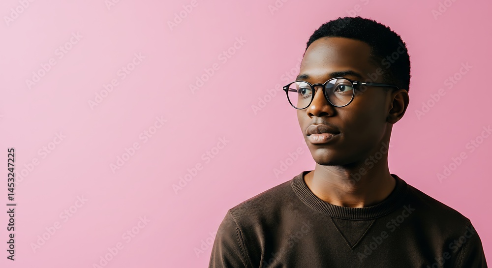 Obraz premium create a modern art background photo, position subject on the right in flat design style with clear copy space on the left. ,isolated on bright background, no text, ultra sharp detailed