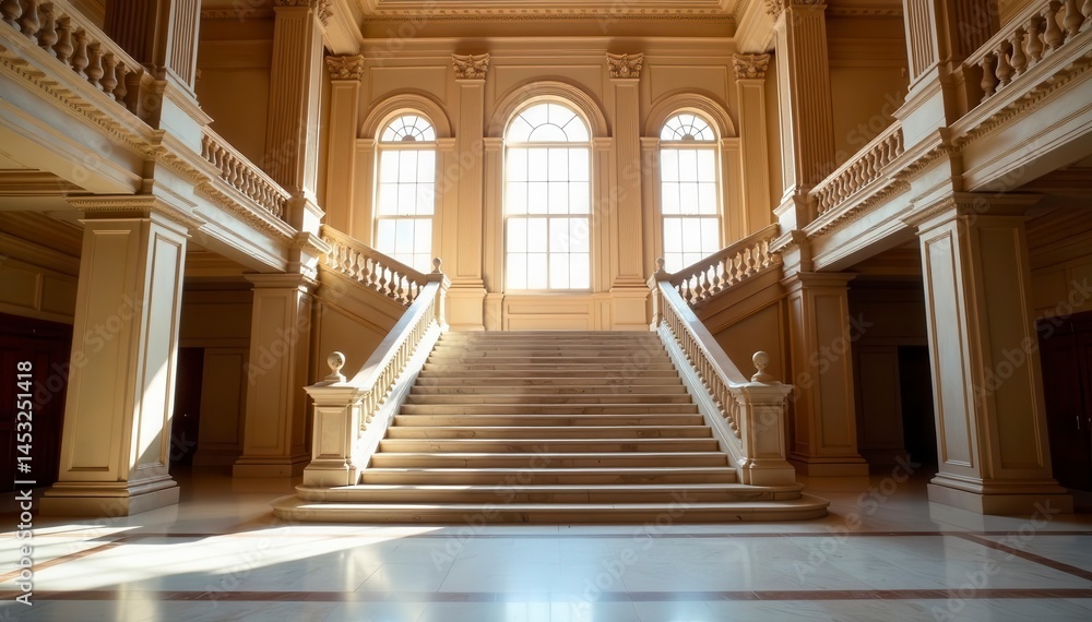 Grand marble staircase, Utah State Capitol building interior, stairs, light, marble Grand marble staircase, Utah State Capitol building interior, stairs, light, marble
