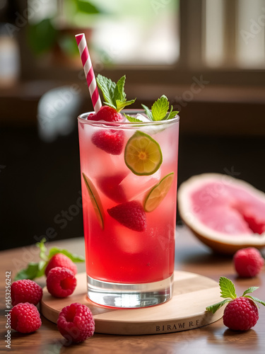 raspberry chia refresher