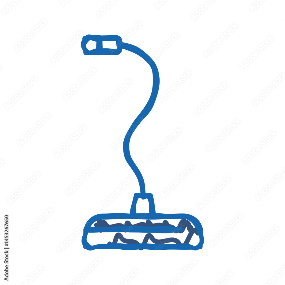 Obraz premium mike mic microphone icon doodle illustration