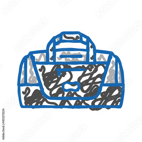 women bag handbag icon doodle illustration