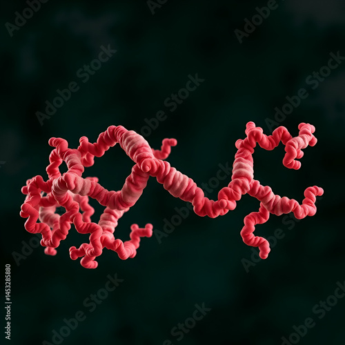 Cyclin-dependent kinase 6 (CDK6) bound to the inhibitor ribociclib. Enzyme involved in cell cycle regulation and target of several antitumoral drugs.