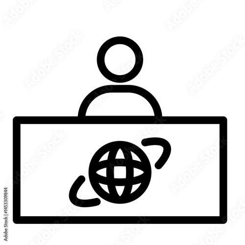 news Line Icon