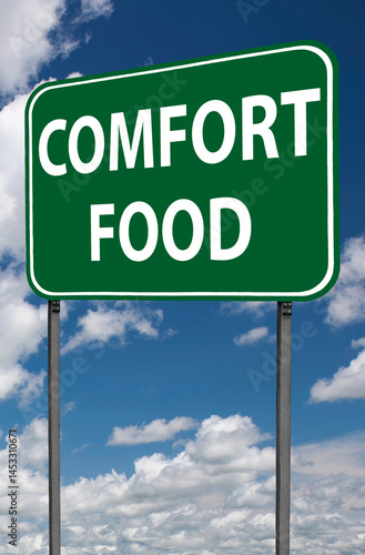 comfort food sign