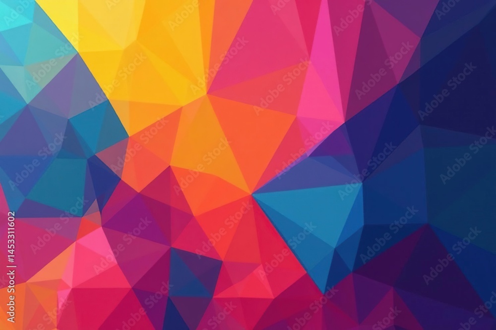 Abstract geometric shapes repeat in vibrant color scheme , lines, vector Abstract geometric shapes repeat in vibrant color scheme , lines, vector