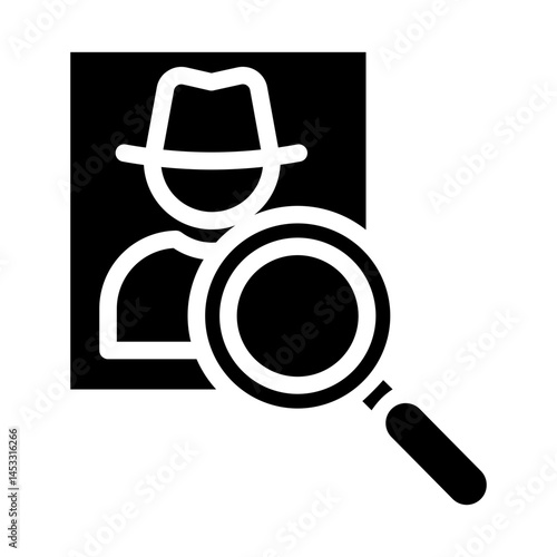 magnifying Solid icon