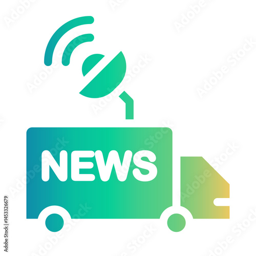 news Gradient icon