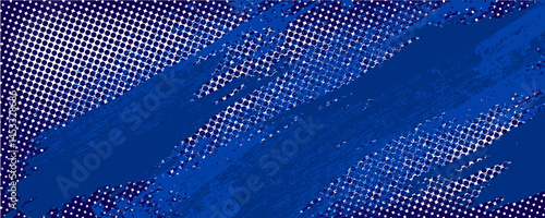 blue color pattern gradient grunge texture background. Dots pop art comics sport style vector illustration Abstract background dark blue with modern corporate concept. modern
