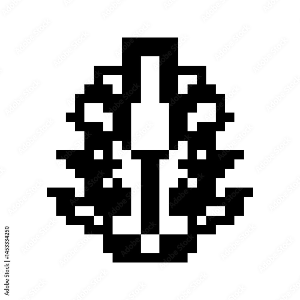 Fototapeta premium Pixel art