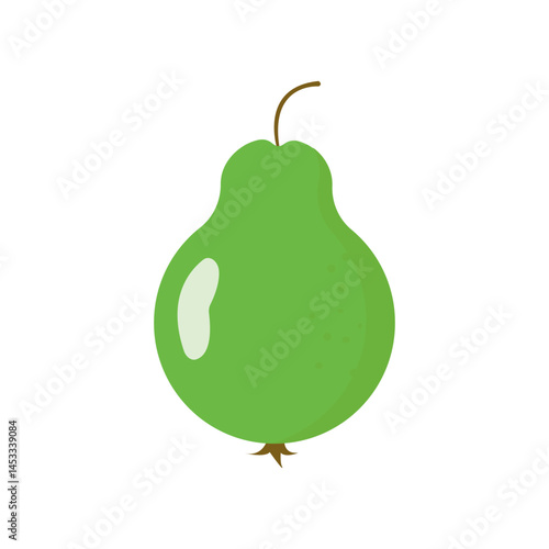 guava icon vector illustration design template