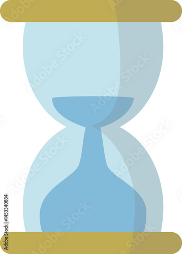 vector illustration of hourglass