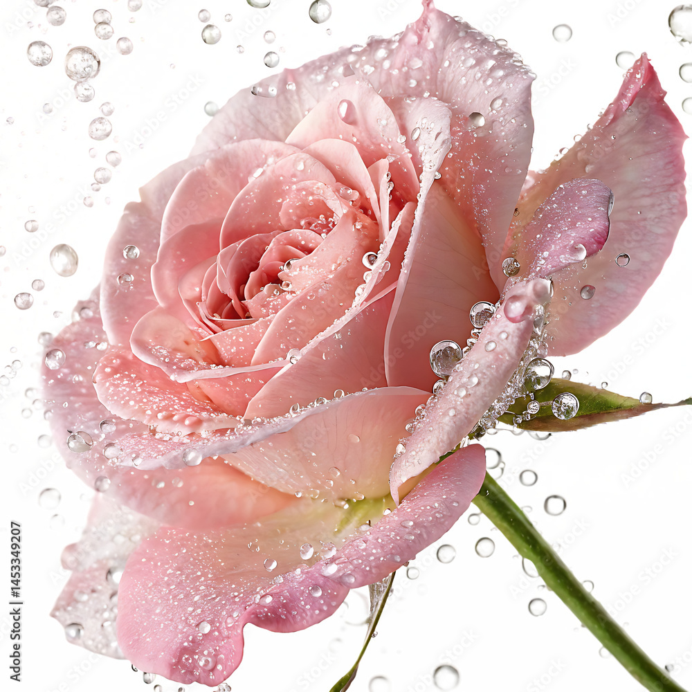 Pink Rose in Bloom with Dew Drops Flying Off Fresh Floral Animation for Vibrant Visuals
Pink Rose in Bloom with Dew Drops Flying Off Fresh Floral Animation for Vibrant Visuals