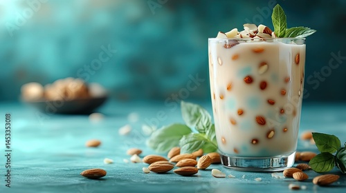 Creamy Almond Milk Drink.