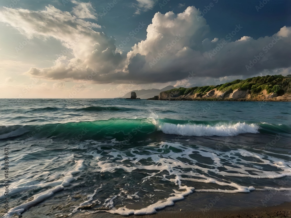 Fototapeta premium beach and sea