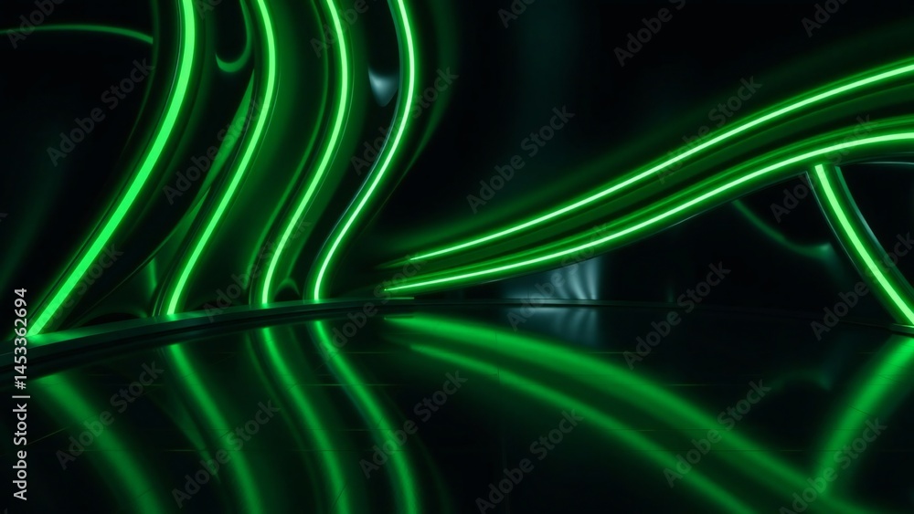 Obraz premium abstract green background