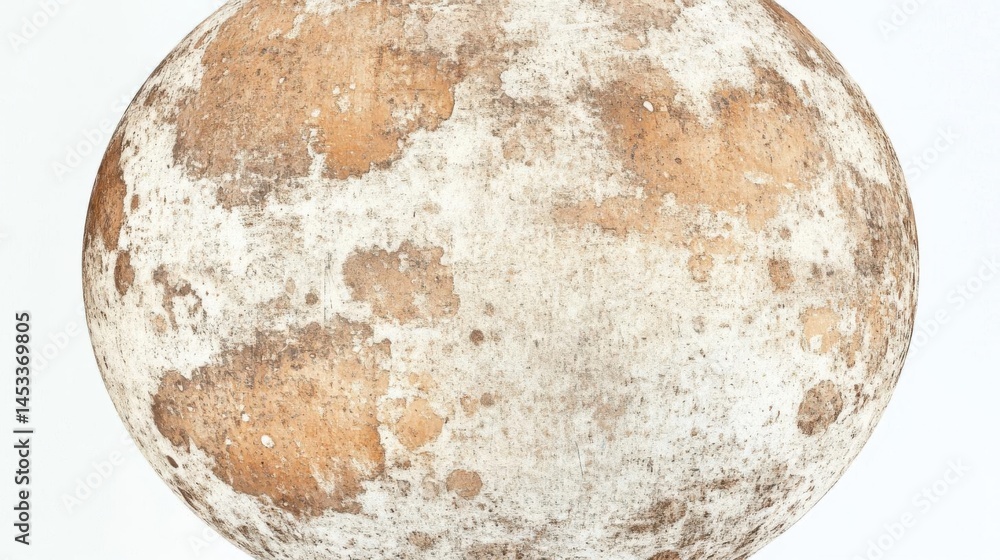 Obraz premium Capture a Globe With Weathered Texture With Earth Concept