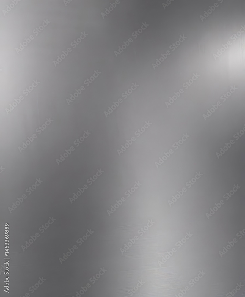 Obraz premium Brushed silver metal texture, sleek lines, reflective surface, design, polished, texture