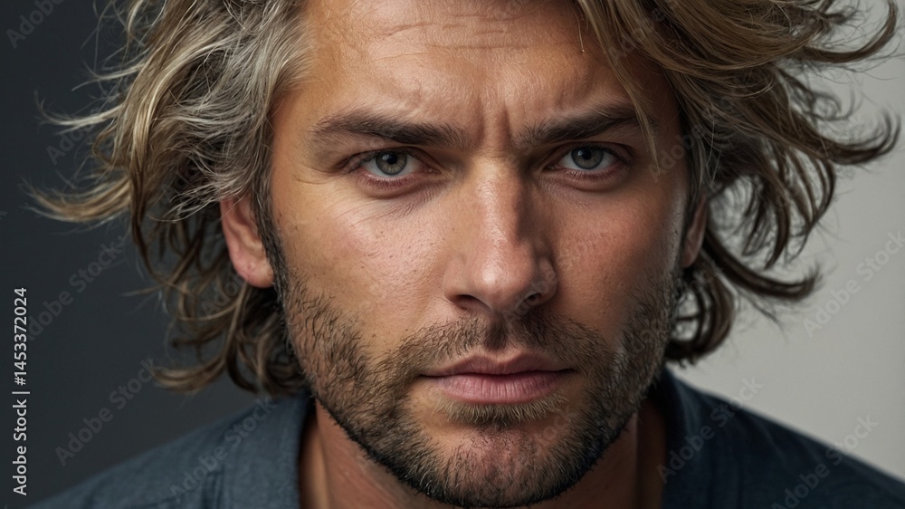 portrait of a man, Generetive Ai portrait of a man, Generetive Ai