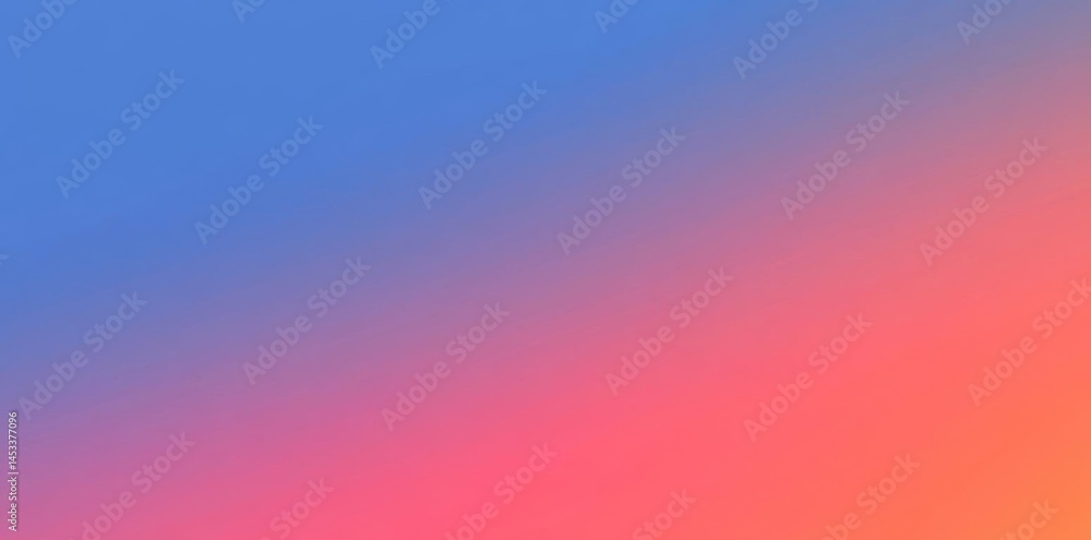 Fototapeta premium Gradient Background in blue and pink, aesthetic color transition, background theme.