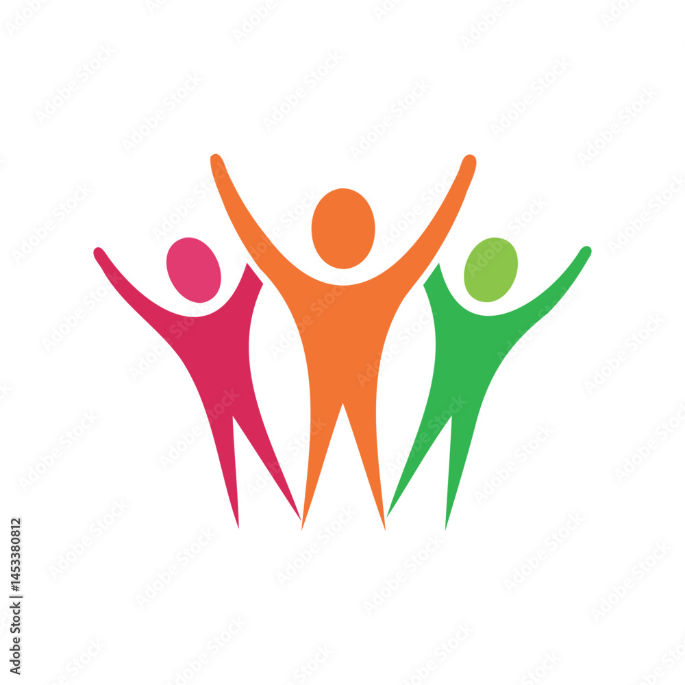 Fototapeta premium hands supporting people