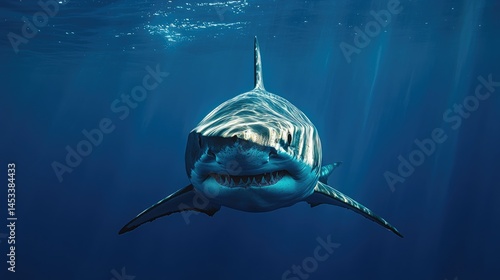 Great White Shark Encounter:  A Close-Up View
