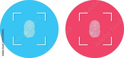 Vector Thumb Print.