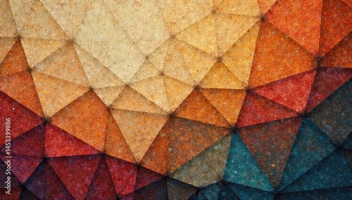 Wallpaper Mural Geometric tapestry, muted earth tones, subtle texture, texture, geometric, contemporary Torontodigital.ca