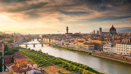 Photography panorama of florence, Italy