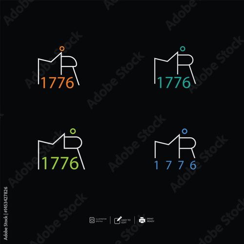 Logo template design ideas vector
