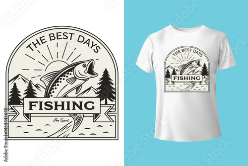 I dont't need therapy i just need to go fishing ,,Fishing t-shirt design vector, fishing creative t-shirt design,t-shirt print,Typography graphic t- shirt design vector