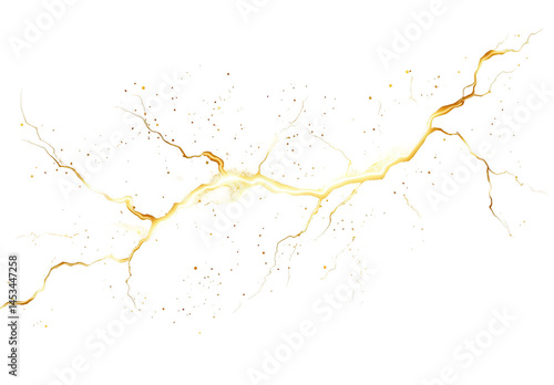 Abstract Lightning Bolt Background