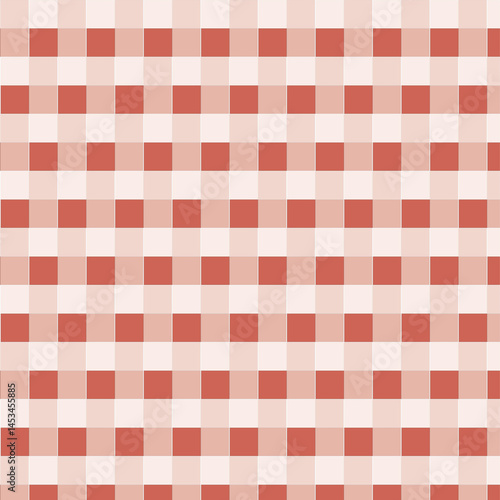 red checkered background