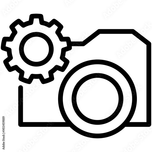 settings line icon